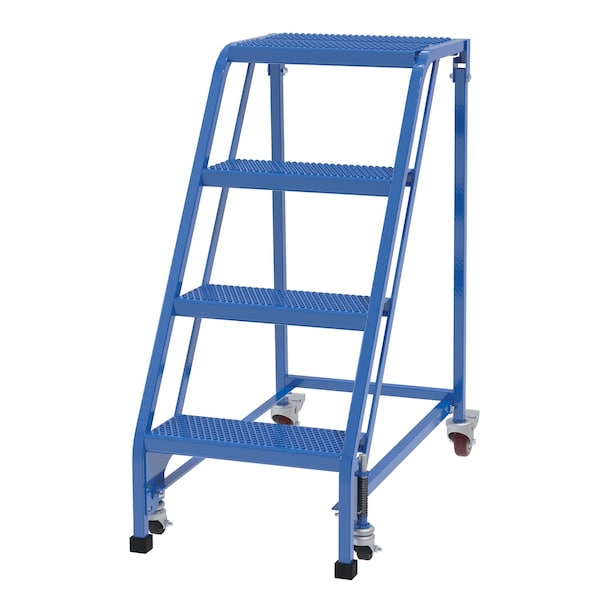Vestil 40 H Steel PW Ladder, Perforated, 4 Step, No Rail, 4 Steps LAD-PW-18-4-P-NHR - main